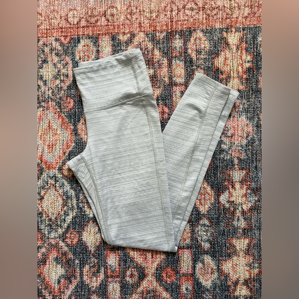 Athleta High Rise Jacquard Chaturanga Leggings